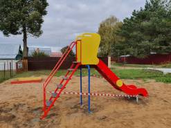 Монтаж детской площадки Совьяки